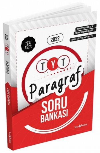 TERCİH AKADEMİ 2022 TYT PARAGRAF SORU BANKASI