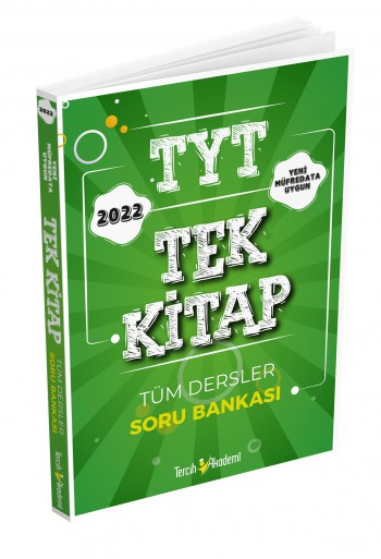 Tercih Akademi 2022 TYT TEK KİTAP TÜM DERSLER SORU BANKASI