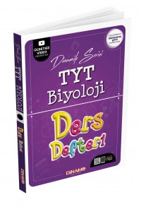 Dinamo Yayınları 2022 Tyt Biyoloji Ders Defteri