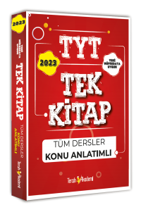 TERCİH AKADEMİ 2023 TYT TÜM DERSLER KONU ANLATIMLI TEK KİTAP